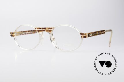Cazal 510 Crystal Limited Vintage Cazal, rare Cazal vintage glasses of the Crystal 500's Series, Made for Men and Women