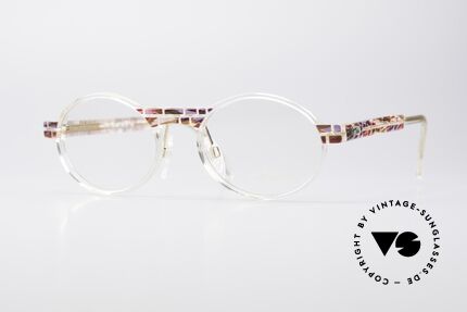 Cazal 510 Crystal Limited Vintage Specs, rare Cazal vintage glasses of the Crystal 500's Series, Made for Women