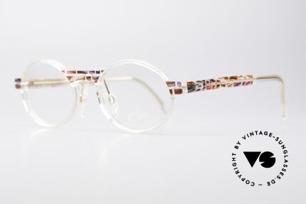 Cazal 510 Crystal Limited Vintage Specs, special edition with crystal clear frame - truly unique!, Made for Women
