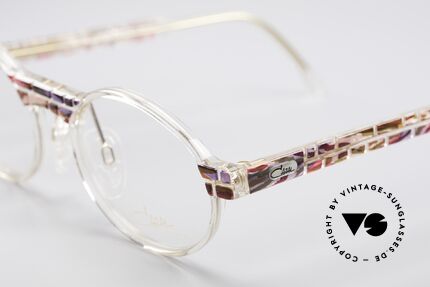 Cazal 510 Crystal Limited Vintage Specs, fantastic combination of shape, colors and materials, Made for Women