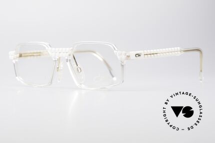 Cazal 511 Crystal Limited Edition Glasses, special edition with crystal clear frame - truly unique!, Made for Men and Women