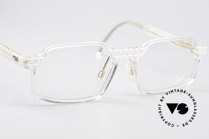 Cazal 511 Crystal Limited Edition Glasses, unworn (like all our rare vintage Cazal Crystal frames), Made for Men and Women