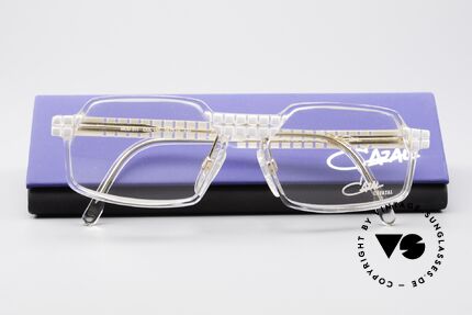 Cazal 511 Crystal Limited Edition Glasses, demo lenses can be replaced with optical (sun)lenses, Made for Men and Women