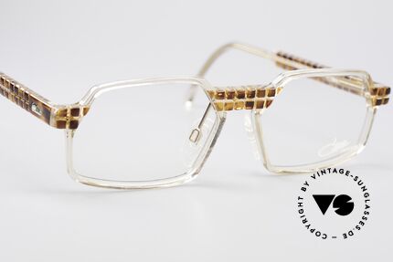 Cazal 511 Crystal Limited Edition Cazal, unworn (like all our rare vintage Cazal Crystal frames), Made for Men and Women