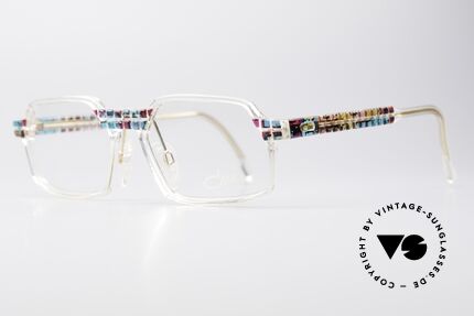 Cazal 511 - Crystal Limited Vintage Cazal, special edition with crystal clear frame - truly unique!, Made for Men and Women