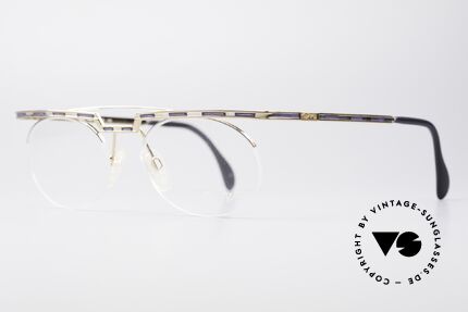 Cazal 758 Original 90s No Retro Glasses, costly varnishing (characteristical for all vintage Cazals), Made for Men and Women