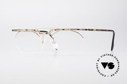 Cazal 758 Original Glasses No Retro Frame, interesting Cazal vintage eyeglasses-frame from 1997/98, Made for Men and Women