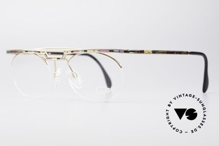 Cazal 758 Original Glasses No Retro Frame, costly varnishing (characteristical for all vintage Cazals), Made for Men and Women