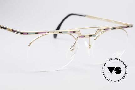 Cazal 758 Original Glasses No Retro Frame, tangible high-end craftsmanship (frame made in Germany), Made for Men and Women