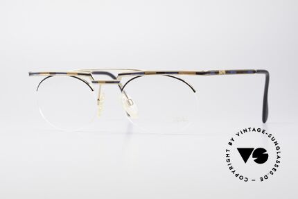 Cazal 758 Original 90s Vintage Eyeglasses, interesting Cazal vintage eyeglasses-frame from 1997/98, Made for Men and Women