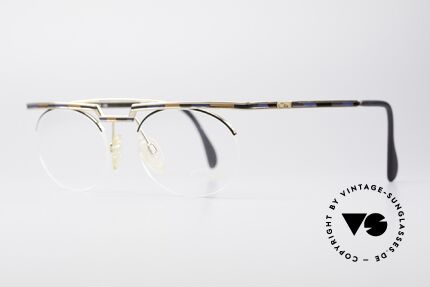 Cazal 758 Original 90s Vintage Eyeglasses, costly varnishing (characteristical for all vintage Cazals), Made for Men and Women