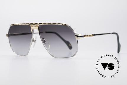 Longines 0152 Rare 80's Titanium Sunglasses, medium size 58-13 and with leather case by GENTA, Made for Men