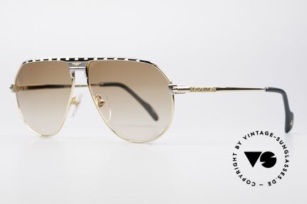 Longines 0151 Large 80's Titanium Sunglasses, LARGE size 61-13 and with leather case by GENTA, Made for Men