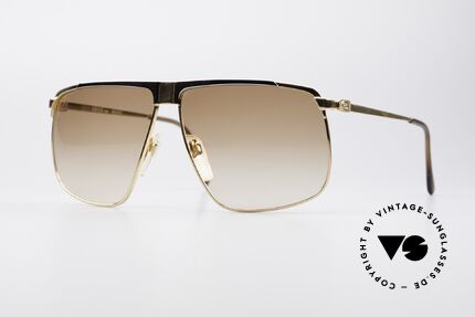 Gucci GG40 22kt Gold-Plated Sunglasses, vintage Gucci GG40 luxury shades, 22kt gold-plated, Made for Men
