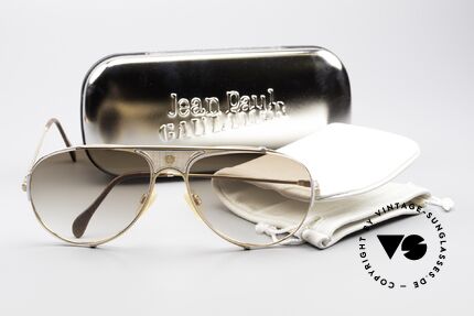 St. Moritz 401 Rare XL Jupiter Sunglasses, unworn model in X-LARGE size 62/16 with GAULTIER case, Made for Men