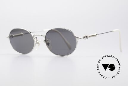 Jean Paul Gaultier 55-6101 Polarized Oval Sunglasses, POLARIZED sun lenses (for 100% UV protection), Made for Men and Women