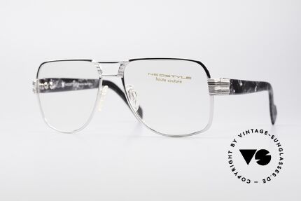 Neostyle Boutique 670 80's Men's Eyeglasses X-Large, monolithic vintage eyeglass-frame by Neostyle, Made for Men