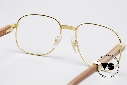 Cartier Monceau Bubinga Precious Wood Glasses, model of the legendary 'PRECIOUS WOOD' collection, Made for Men and Women