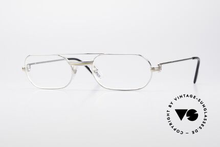 Cartier MUST LC Limited Luxury Frame Platinum, MUST: the first model of the Lunettes Collection '83, Made for Men