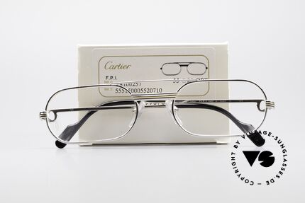 Cartier MUST LC Limited Luxury Frame Platinum, unworn with orig. packing (very rare in this condition), Made for Men