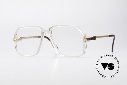 Cazal 625 West Germany 80's Eyeglasses, model from the late 70's / early 80's by CAri ZALloni, Made for Men