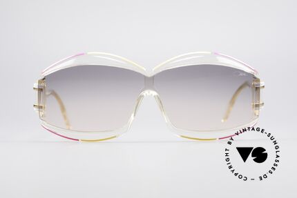 Cazal 857 West Germany 80's Shades, distinctive 1980's coloring & 1st class craftsmanship, Made for Women