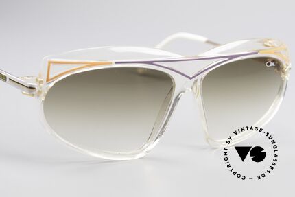 Cazal 854 True Vintage Hip Hop Shades, unworn and with original Cazal case (collector's item), Made for Women