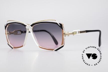Cazal 188 Vintage Sunglasses Ladies, inventive combination of synthetic material & metal, Made for Women