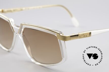 Cazal 337 Vintage Frame No Retro Specs, fancy material combination (metal plastic), vintage, Made for Women