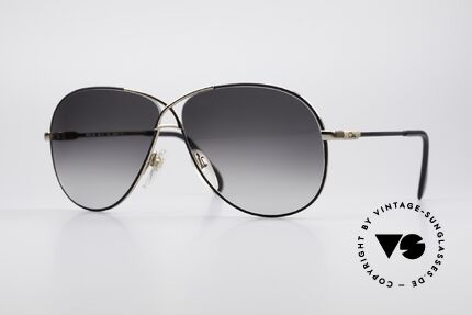 Cazal 728 Aviator Style Vintage Shades, legendary aviator design from the 80's by Cazal, Made for Men and Women