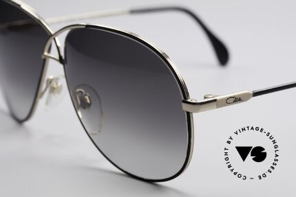 Cazal 728 Aviator Style Vintage Shades, noble appearance, timeless coloring and great fit, Made for Men and Women