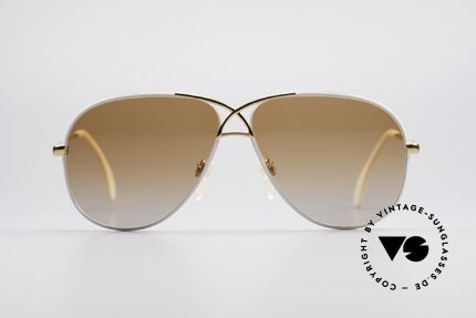 Cazal 728 Vintage Aviator Sunglasses, CAZAL's response to the Ray-Ban 'Large Metal', Made for Men and Women