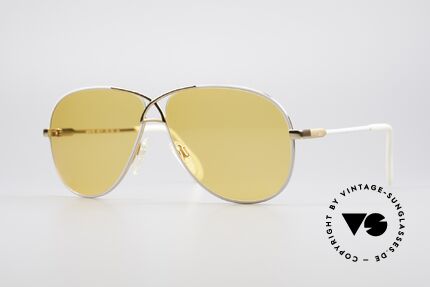 Cazal 728 Designer Aviator Sunglasses, legendary aviator design from the 80's by Cazal, Made for Men and Women