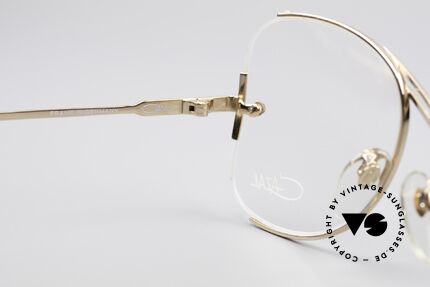 Cazal 221 Rimless 80's Eyeglass-Frame, NO RETRO glasses, but a unique 30 years old original, Made for Women