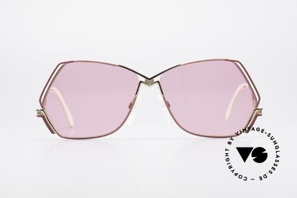 Cazal 226 Pink Vintage Ladies Sunglasses, enchanting creation by Mr. CAri ZALloni (Mr. CAZAL), Made for Women