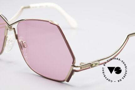 Cazal 226 Pink Vintage Ladies Sunglasses, 80's frame (W.Germany), 90's frame (made in Germany), Made for Women