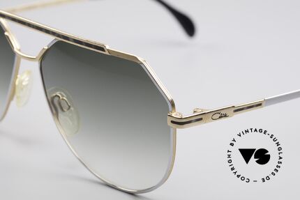 Cazal 733 Gold Plated 80's Sunglasses, 2nd hand model, but in excellent vintage condition, Made for Men
