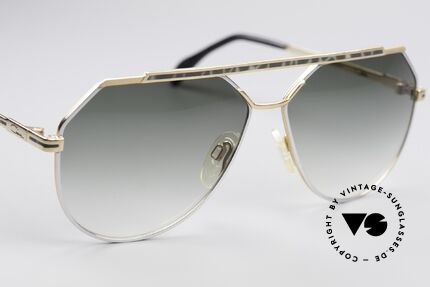 Cazal 733 Gold Plated 80's Sunglasses, NO RETRO shades, but an old 'W.Germany' original, Made for Men