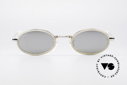 Ray Ban Sidestreet Combo 2000 Crossroad Oval Mirrored, a hybrid by Ray-Ban (model from the late 1990's), Made for Men and Women