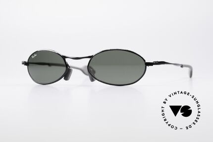 Ray Ban Orbs Oval Prophecy B&L USA Sunglasses W2809, futuristic sports designer sunglasses by Ray Ban; B&L, Made for Men
