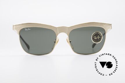 Ray Ban Nuevo 90's B&L Sunglasses W0755, massive frame made of thick robust metal, 54g, Made for Men and Women