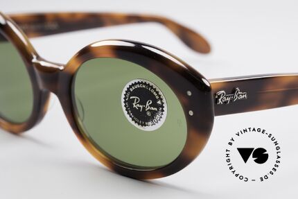 Ray Ban Bewitching Jackie O Ray Ban Sunglasses, unworn ( like all our vintage Ray Ban sunglasses), Made for Women