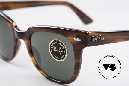 Ray Ban Meteor 80's Vintage USA Sunglasses, NO RETRO sunglasses, but an old ORIGINAL!, Made for Men and Women