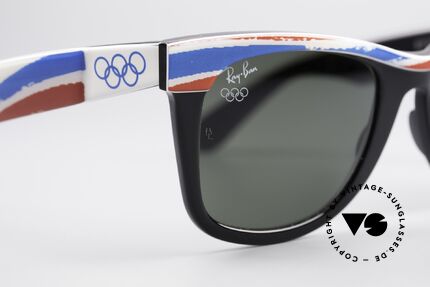 Ray Ban Wayfarer I Olympic Games Albertville, NO RETRO sunglasses, but an authentic USA-original, Made for Men and Women