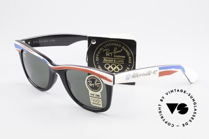 Ray Ban Wayfarer I Olympic Games Albertville, Size: medium, Made for Men and Women