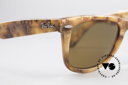 Ray Ban Wayfarer I Limited Edition Blond Frost, never worn (like all our rare B&L vintage Wayfarers), Made for Men and Women Ray Ban Wayfarer I Limited Edition Blond Frost, never worn (like all our rare B&L vintage Wayfarers), Made for Men and Women