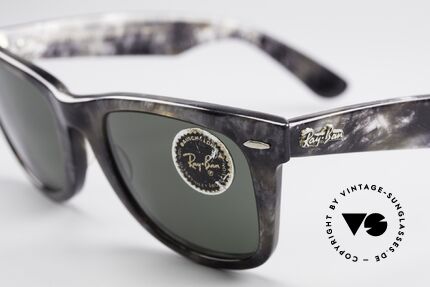 Ray Ban Wayfarer I Limited Edition Gray Frost, LIMITED edition: gray frost / marbled gray, W0890, Made for Men and Women