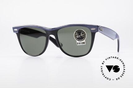 Ray Ban Wayfarer II Iconic Sunglasses 1980's Details