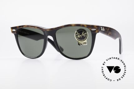 Ray Ban Wayfarer II Sunglasses Classic 80's Details