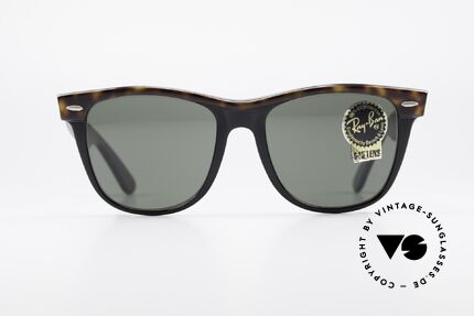 Ray Ban Wayfarer II Sunglasses Classic 80's, Bausch&Lomb quality lenses (100% UV-protection), Made for Men and Women